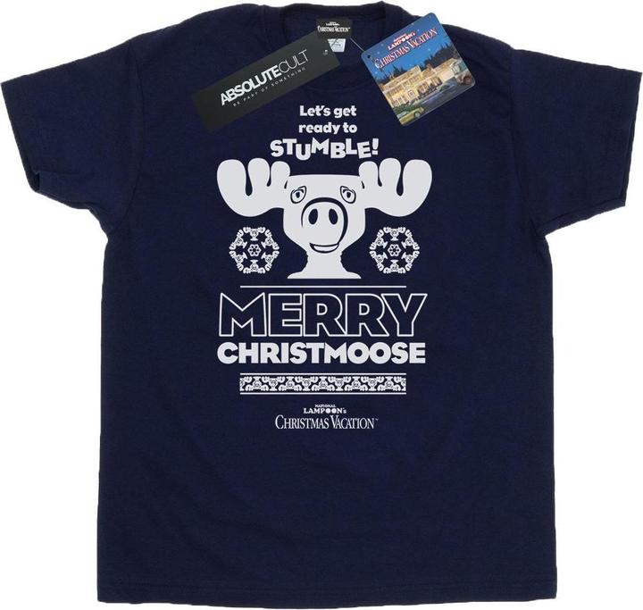 National Lampoon´s Vacation National Lampoon's Christmas Vacation Merry Christmoose TShirt (XL)