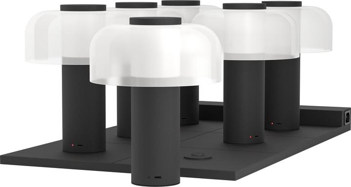 Image du produit EGLO Lampe de bureau LED 900984 noir/blanc, 2,25 W, 250 lm, CCT, IP44 (250 lm)