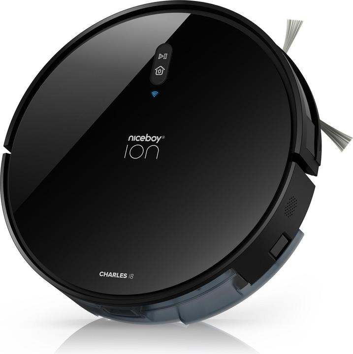 Image du produit Niceboy Aspirateur robot ION Charles i8 2-i-1 Robotstøvsuger og Gulvvasker (Robot d'aspiration et de nettoyage)