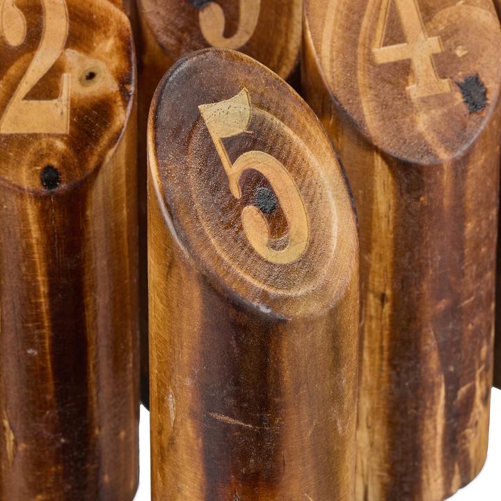 Actual product image Relaxdays Kubb lawn game (1 x, 45 mm)