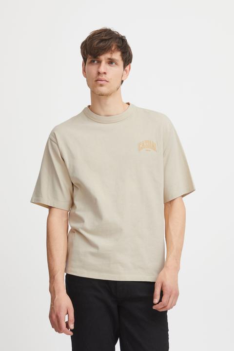 Actual product image Casual Friday CFTue tee with small chest embroidery - 20504815 (L)