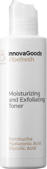 InnovaGoods Feuchtigkeitsspendendes Gesichtswasser mit Peeling-Effekt Kombucha Vibefresh 150 ml (Tonic, 150 ml)