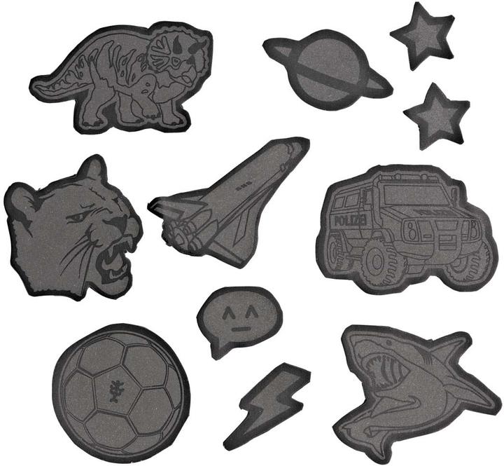 Step by Step STEPBYST. Sticker Set 129763 Black 11 Stück