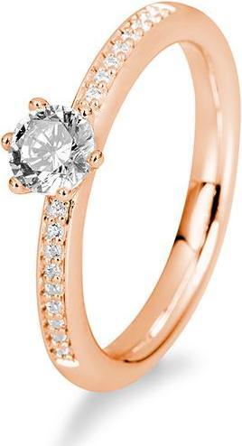 Breuning Verlobungsring Pavé (51, 585/14 K Gold)