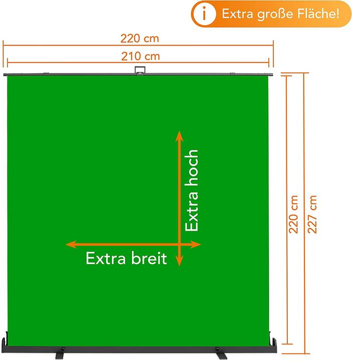 Image du produit Walimex pro Panneau déroulant Fond (220 cm, 220 cm)