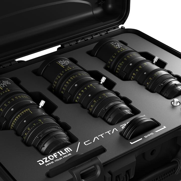 Produktbild Dzofilm Catta Zoom Bundles 18-35/35-80/70-135 T2.9-E Mount(Black) (Sony E, Vollformat)