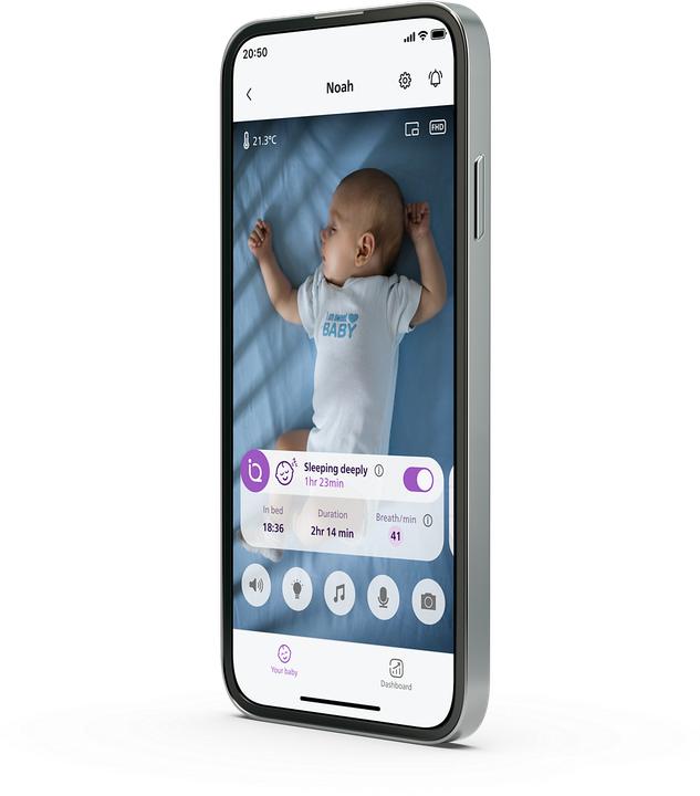 Produktbild Philips Avent Premium Video Connected (Babyphone mit Kamera, 400 m)
