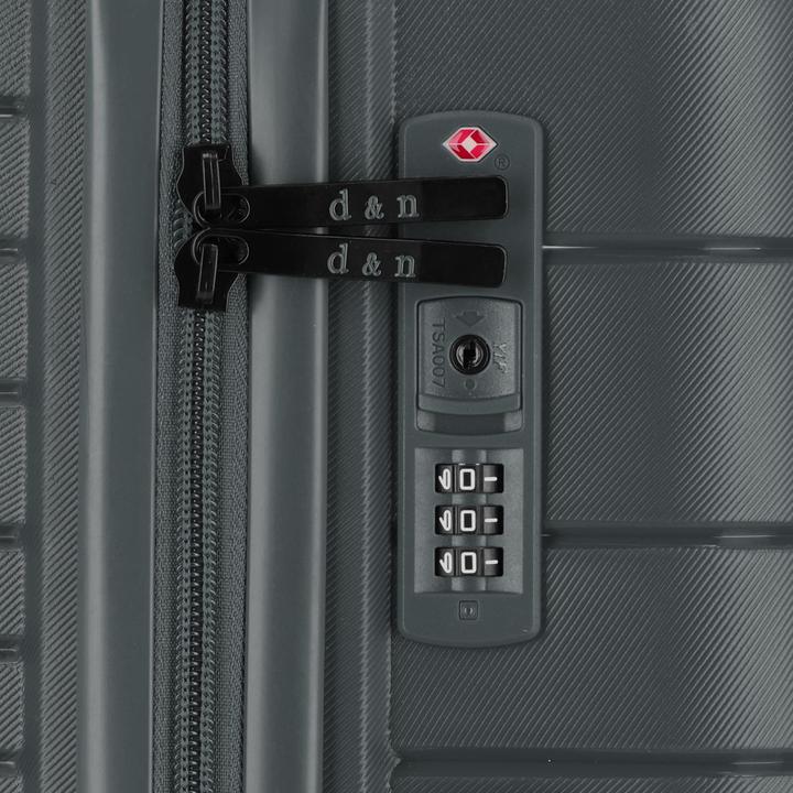 Produktbild D&N Travel Line 4600 4 Rollen Kofferset 3-teilig (195 l, XL (ab 115l))