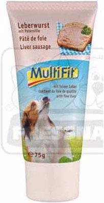 Actual product image MultiFit Liver sausage for dogs (Junior, Senior, Adult, 75 g)