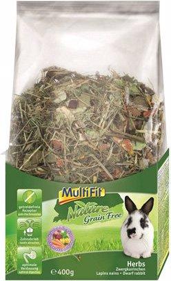 Image du produit MultiFit Nourriture principale lapins nains GrainFree Herbs (0.40 kg, 1 x)