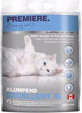 Image du produit Premiere Litière pour chats Excellent XL agglomérante (Agglomérant, 12 kg)