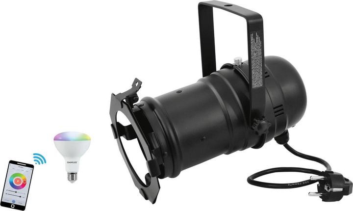 Eurolite Set PAR-30 Spot bw + LED PAR-30 RGB/WW/CW WiFi
