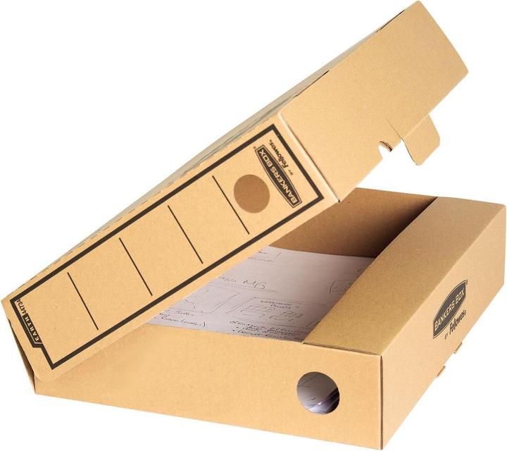 Actual product image Bankers Box Fellowes 4473401 File Storage Box Cardboard (A4)