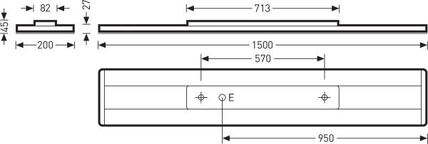 Image du produit Trilux Plafonnier à LED Lunexo D2 CDP I 5500 840 ETDD 03 (5500 lm)