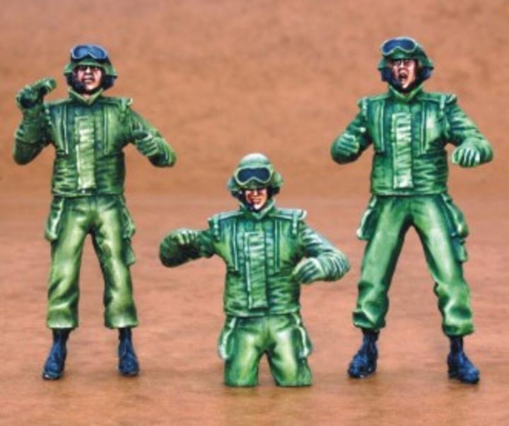 Actual product image CMK Israeli IDF tank crew