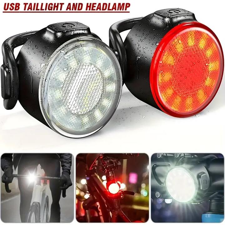 Immagine prodotto Cbx Set di luci LED per bicicletta Super Round
