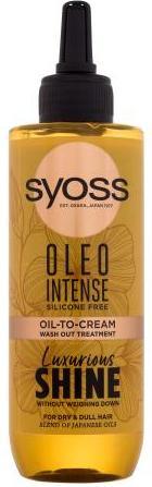 Actual product image Syoss Oleo Intense Rinse Treatment For Dry And Dull Hair Restoring Shine Without Load 200Ml (200 ml)