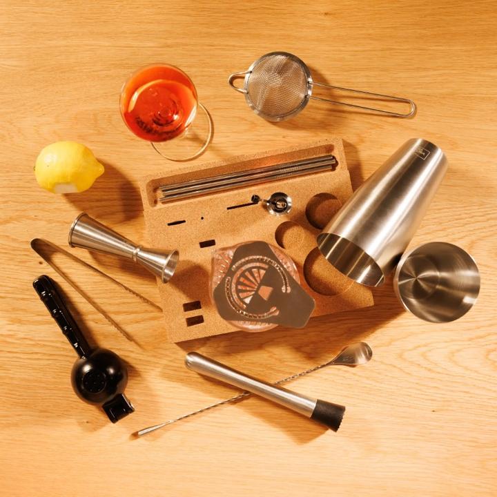 Produktbild Vacu Vin Vacuvin Cocktail-Set Bar 16-teilig 0.75 l, Edelstahl, Materialtyp (Cocktail Set)
