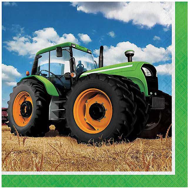 Produktbild Haza Witbaard Traktor-Servietten (16 x, 33 x 33 cm)
