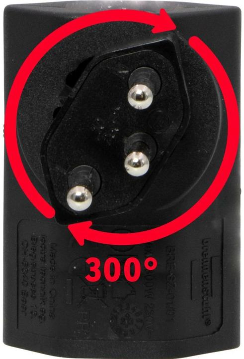 Image du produit Brennenstuhl Adaptateur angulaire (Type 13, 1 x)