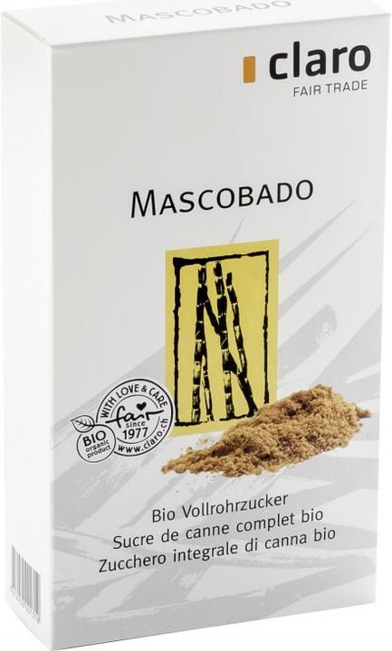 Image du produit Claro Vollrohrzucker Mascobado 500 g (500 g)