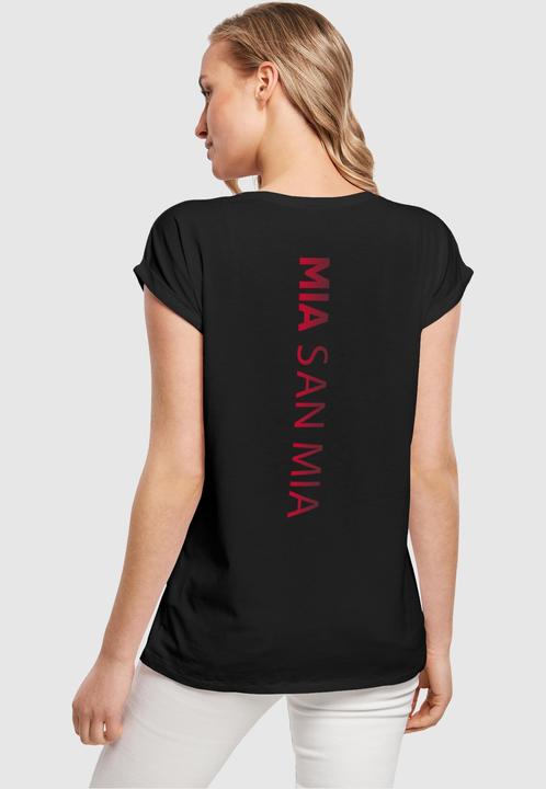 Actual product image FC Bayern München Ladies Mia San Mia V GR Extended Shoulder Tee - 115543 (4XL)