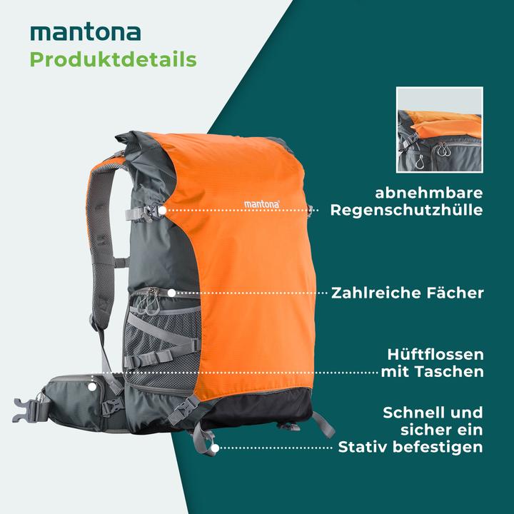 Image du produit mantona Éléments PRO 50 (Sac à dos photo, 53 l)
