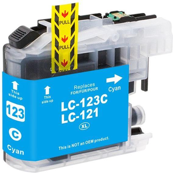 Produktbild Hermex Alternative Tintenpatrone zu Brother LC-123 CMYK XL (M, C, Y, BK)