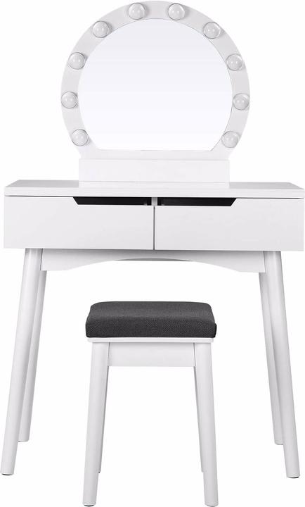 Actual product image Vasagle Dressing Table (80 x 40 x 128 cm)