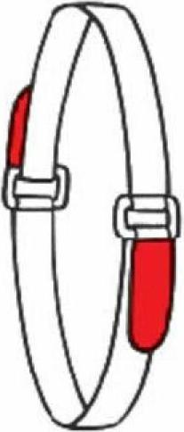 Immagine prodotto Fastech FAST-VSTRAp, nero, 25x195mm (Fascette in velcro, 195 mm, 5 pz.)