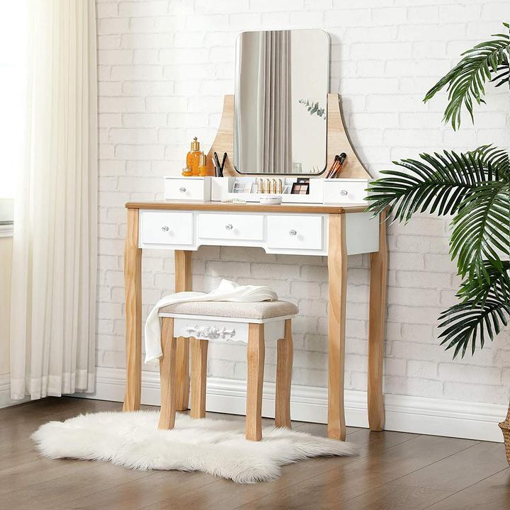 Actual product image Vasagle Dressing Table (80 x 40 x 137.5 cm)