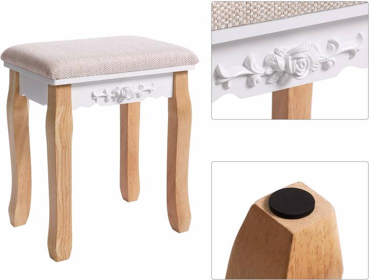 Actual product image Vasagle Dressing Table (80 x 40 x 137.5 cm)