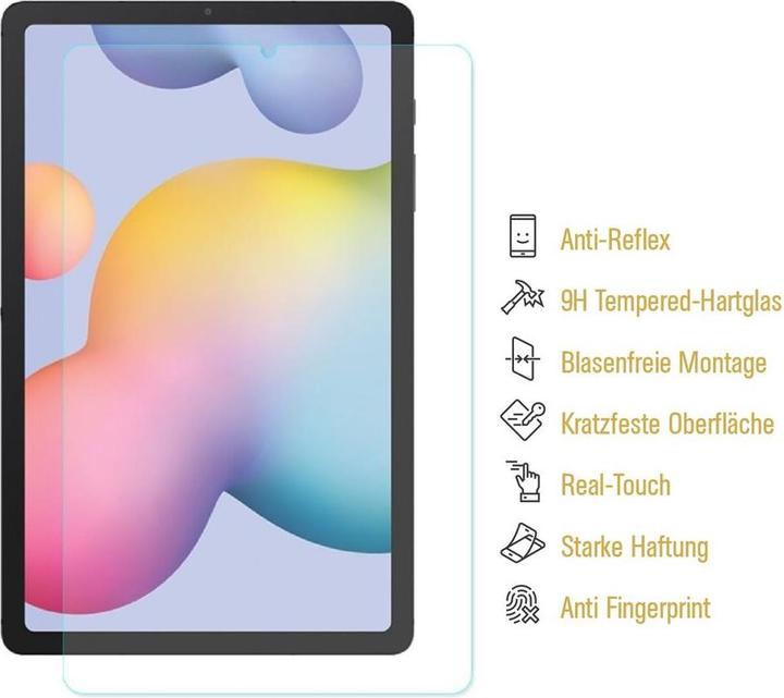 Produktbild Protectorking 1x Echtes Tempered 9H Panzerhartglas Matt Entspiegelt (1 Stück, Galaxy Tab S6 Lite)