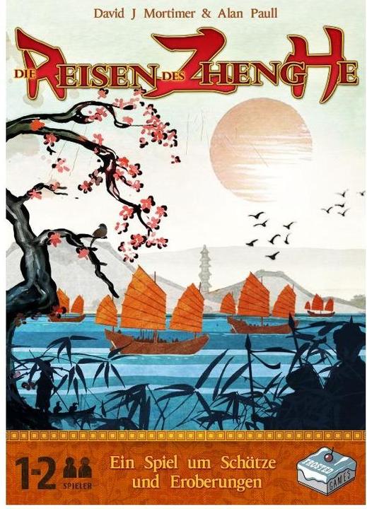 Produktbild Pegasus FRG00039 - Die Reisen des Zheng He - Brettspiel, 1-2 Spieler, ab 12 Jahren (DE-Ausgabe) (Deutsch)