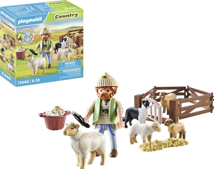 Image du produit Playmobil Jeune berger avec moutons (71444, Playmobil Country)
