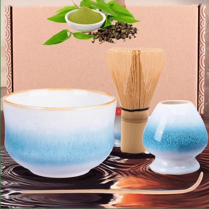 Actual product image Calimatcha Matcha tea set gentian incl. broom gift idea