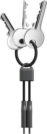 Actual product image Nomad ChargeKey USB-C to USB-C 240W Charging Cable 12cm (0.12 m, USB 3.1, 240 W)