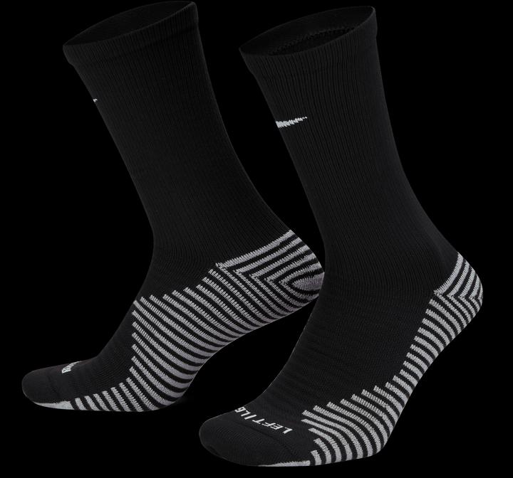 Nike Strike Soccer Crew Socks, BLACK/WHITE XL (XL)