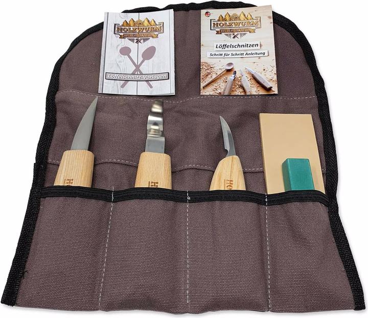 Produktbild Holzwurm Schnitzmesserset