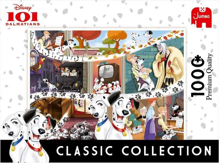 Actual product image Jumbo Disney Classic Collection - 101 Dalmatians 1000 pieces (1000 pieces)