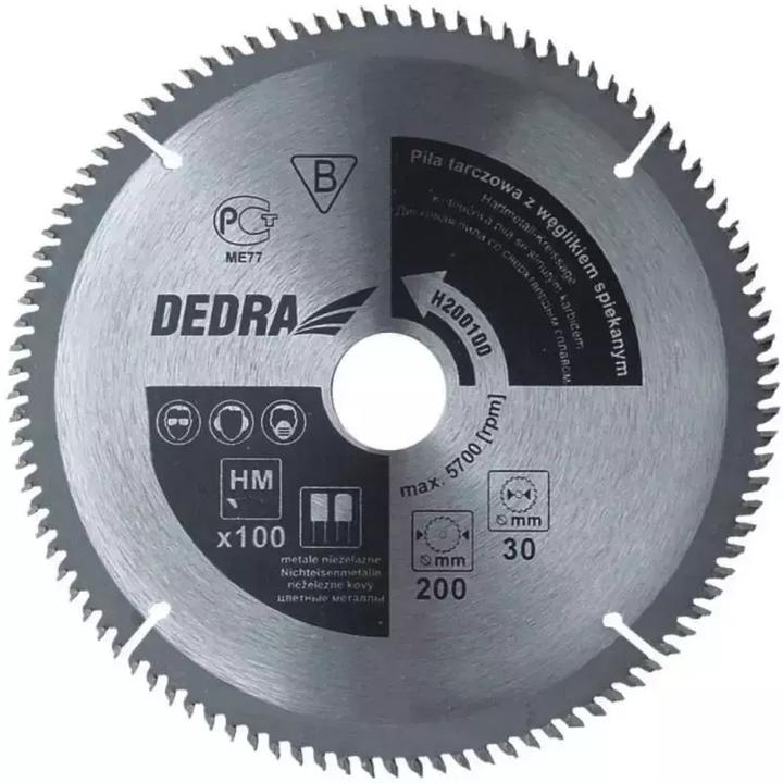 Dedra Circular saw 210x30 100z. with carbide plates (H210100)