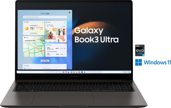 Image du produit Samsung Galaxy Book3 Ultra (16", Intel Core i9-13900H, 16 Go, 1000 Go, DE)