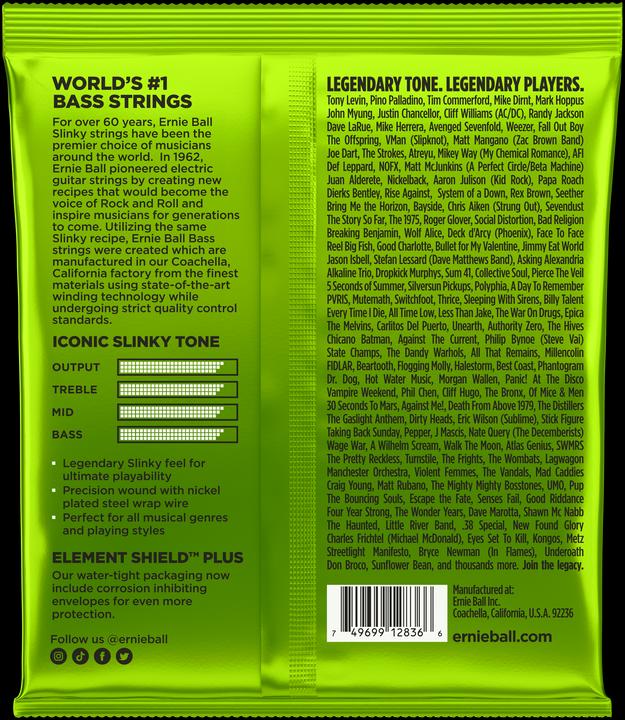 Nährwerte und Zutaten Ernie Ball Regular Slinky 5-String (5 x, E-Bass, 0.13")