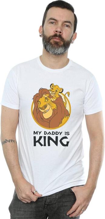 Immagine prodotto Disney The Lion King My Daddy Is King Maglietta Uomo (4XL)