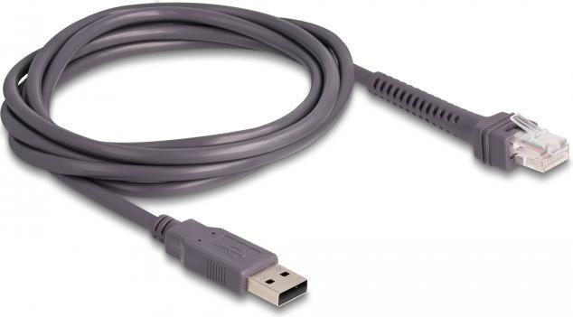 Immagine prodotto Delock Cavo per scanner di codici a barre da RJ50 a USB 2.0 Type-A da 2 m (2 m)