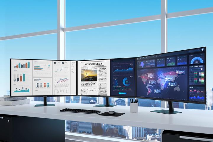 Produktbild Samsung LS32A700NWUXEN (3840 x 2160 Pixel, 32")