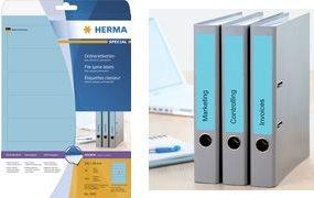Actual product image HERMA Folder labels A4