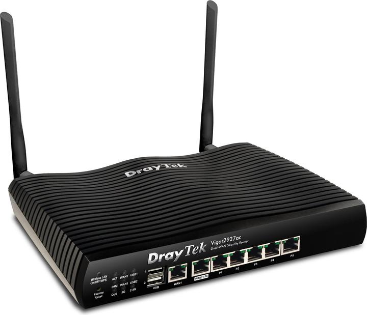 Produktbild Draytek Multiwan WiFi router ac WAN1 Ethernet p