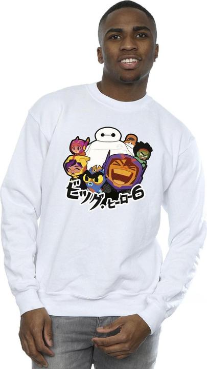 Produktbild Disney Big Hero 6 Baymax Group Manga Sweatshirt (S)