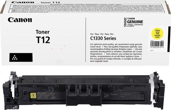 Actual product image Canon Toner T12 (Y)